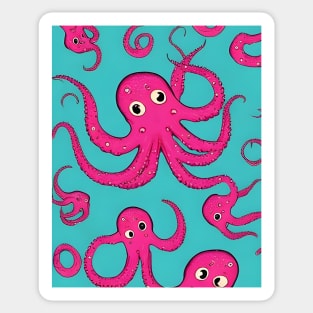 Pinktopus Sticker